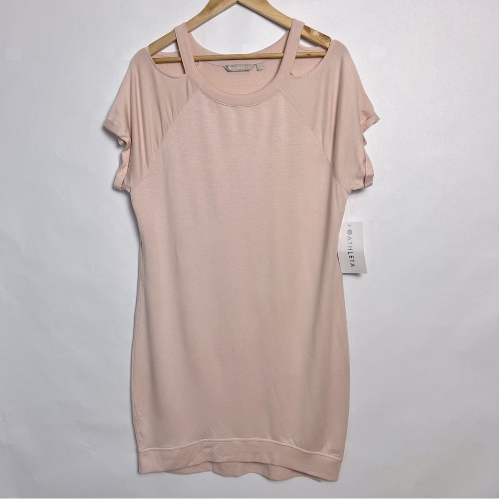 Athleta Shala Dress Blush Pink Women’s Size L